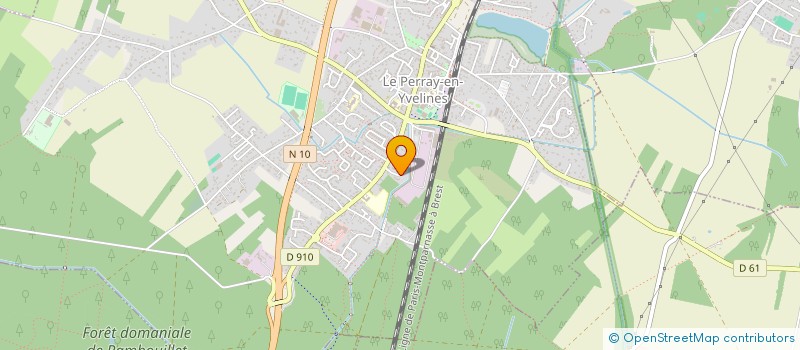 localisation de l'entreprise B.P.N.C  LE PERRAY-EN-YVELINES