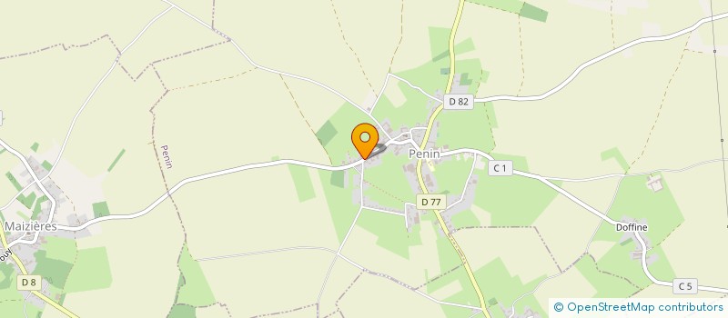 localisation de l'entreprise B&P PRESTATIONS  TERNAS