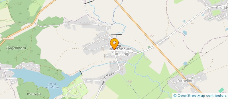 localisation de l'entreprise B.P.R. à REMERING-LES-PUTTELANGE