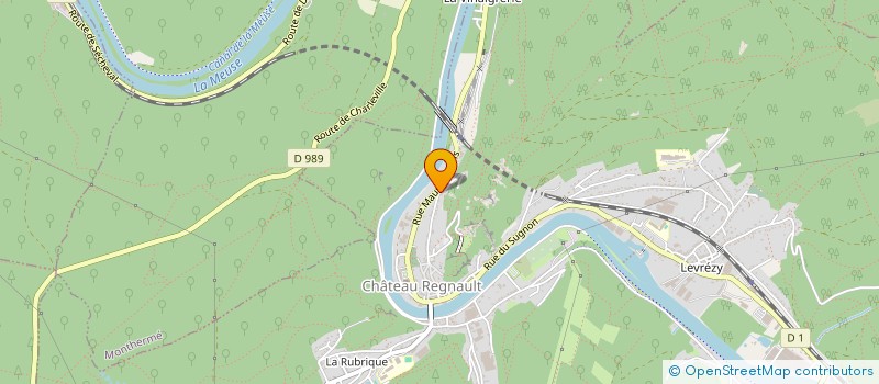 localisation de l'entreprise B.P. RENOV  BOGNY-SUR-MEUSE