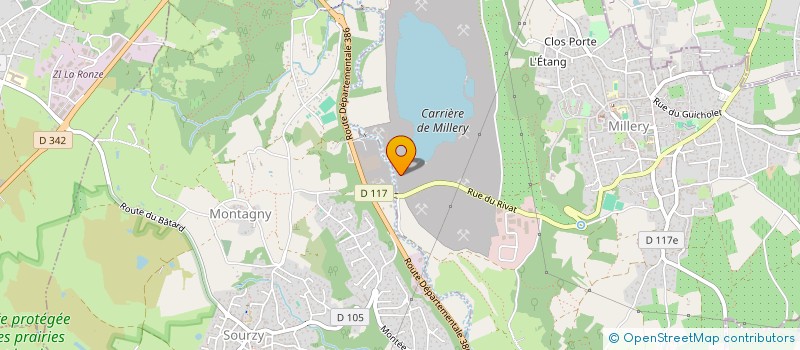 localisation de l'entreprise B P S C à MILLERY