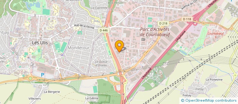 localisation de l'entreprise B P S S 9 1 à LES ULIS