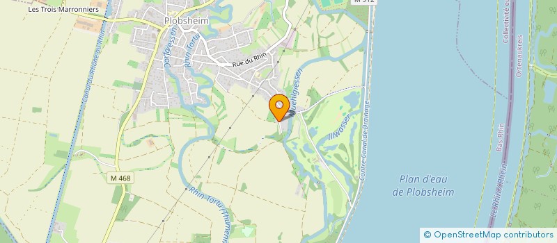 localisation de l'entreprise B PATRIMOINE  PLOBSHEIM