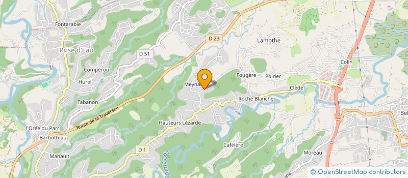 localisation de l'entreprise B PEINTURE 97 à PETIT-BOURG