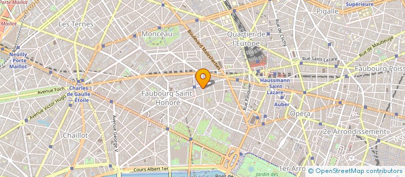localisation de l'entreprise B PLUS à PARIS