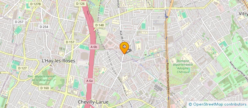 localisation de l'entreprise B PROTECTION SECURITE  VILLEJUIF