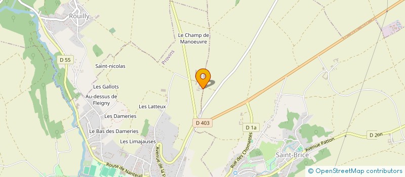 localisation de l'entreprise B & Q  PROVINS