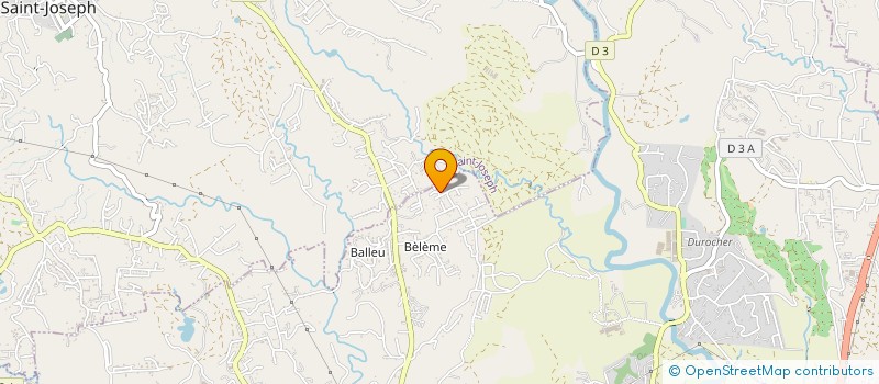 localisation de l'entreprise B R A FRUITS ET LEGUMES  LE LAMENTIN