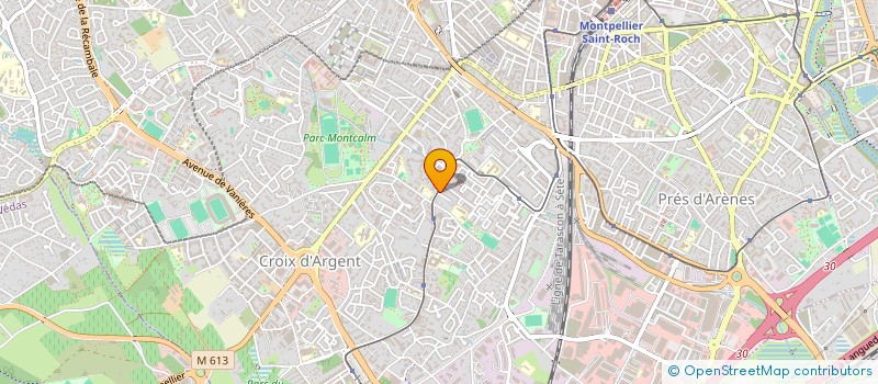 localisation de l'entreprise B.R.A MULTISERVICES à MONTPELLIER
