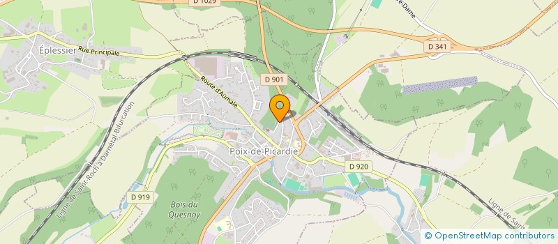 localisation de l'entreprise B R B P  GAUVILLE