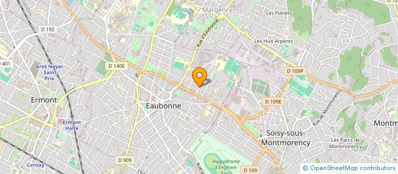 localisation de l'entreprise B & R - BATIMENT & RENOVATION à EAUBONNE