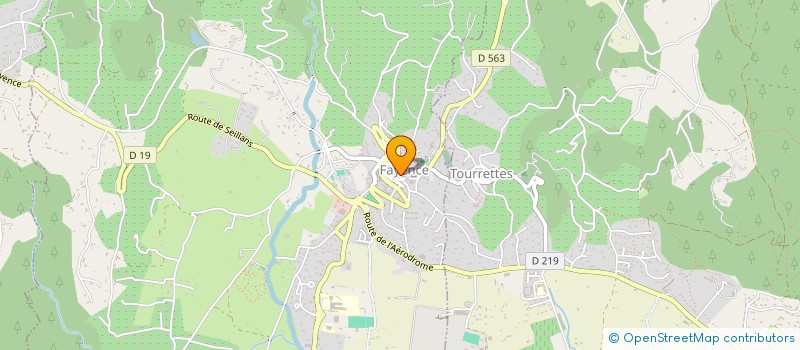 localisation de l'entreprise B.R.C 83 à FAYENCE