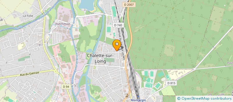 localisation de l'entreprise B.R.C. à CHAMPIGNY-SUR-MARNE