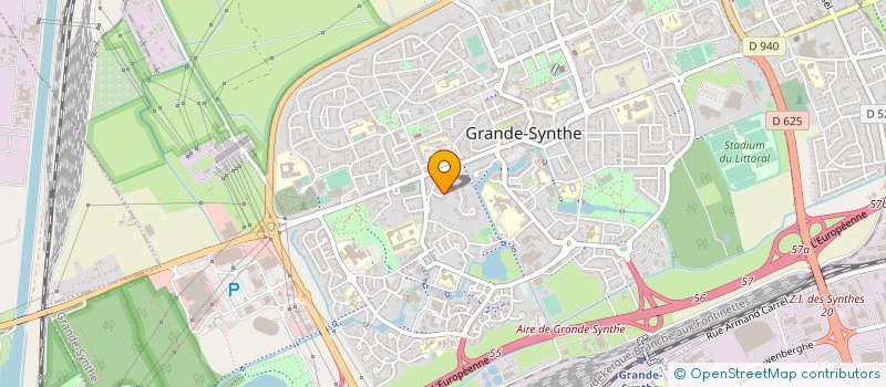 localisation de l'entreprise B & R CREATIV FABRIK  GRANDE-SYNTHE