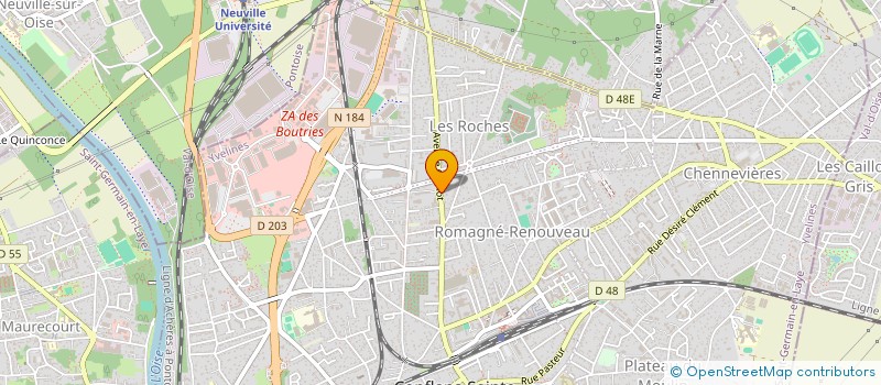 localisation de l'entreprise B R D IMPORT EXPORT  CONFLANS SAINTE HONORINE