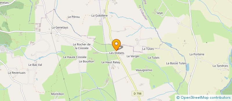 localisation de l'entreprise B.R.E.V.S  SAINT-GERMAIN-EN-COGLES