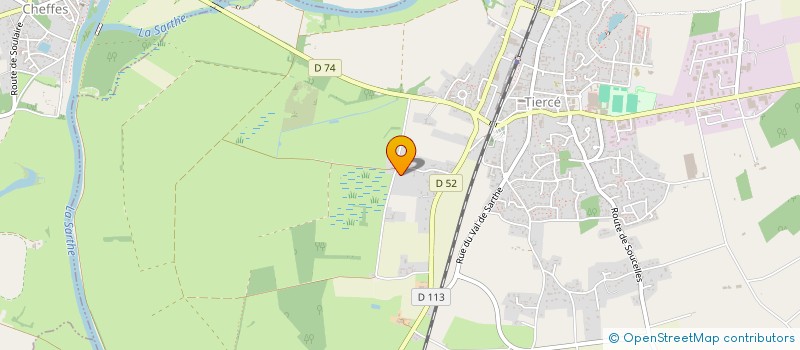 localisation de l'entreprise B&R IMMO à TIERCE