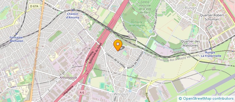 localisation de l'entreprise B&R INVEST  VILLEJUIF