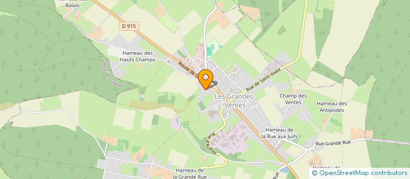 localisation de l'entreprise B R L à LES GRANDES-VENTES