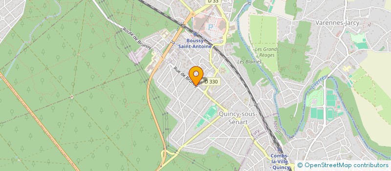 localisation de l'entreprise B.R.M.04 à QUINCY-SOUS-SENART