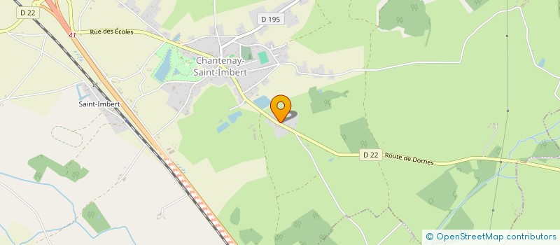 localisation de l'entreprise B.R.N à CHANTENAY-SAINT-IMBERT