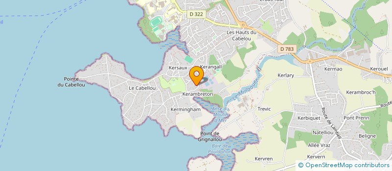 localisation de l'entreprise B.R. NAVAL CONSULTING à CONCARNEAU