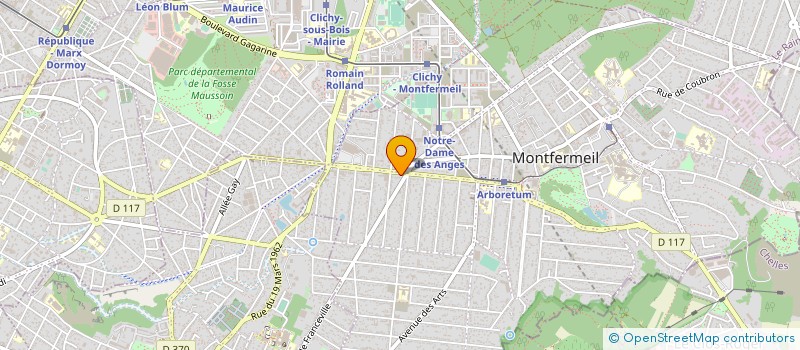 localisation de l'entreprise B.R.T. à BOBIGNY
