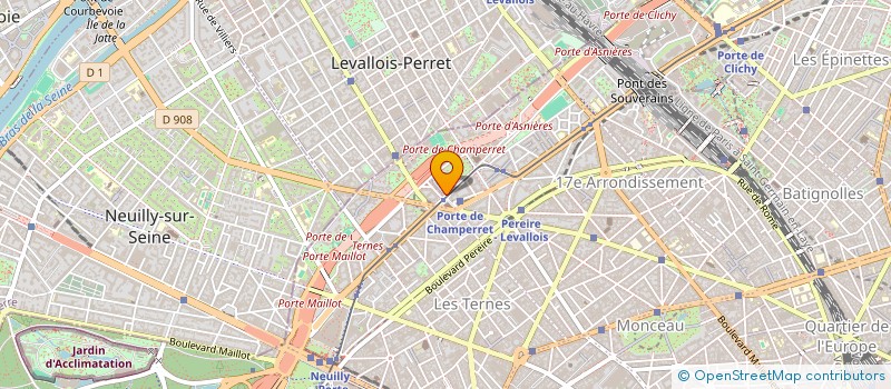 localisation de l'entreprise B.R.T HOLDING  PARIS