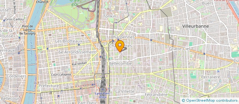 localisation de l'entreprise B.R. TELECOM  LYON