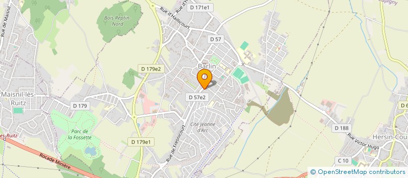 localisation de l'entreprise B RACK à BARLIN