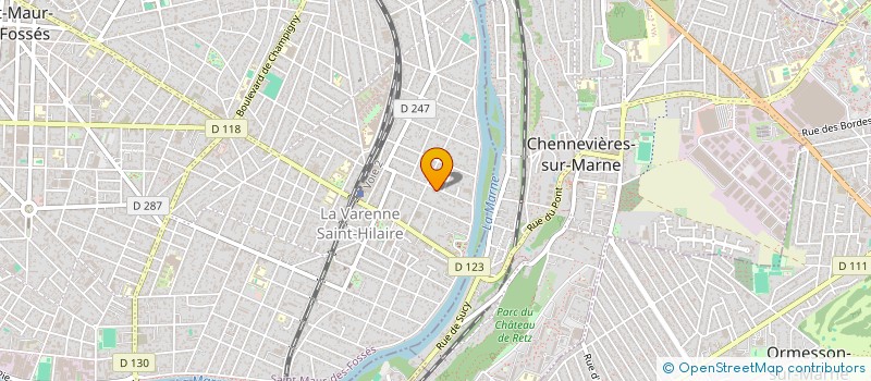 localisation de l'entreprise B-READY à SAINT-MAUR-DES-FOSSES