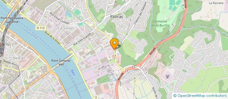 localisation de l'entreprise B'RENT  FLOIRAC