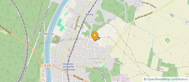 localisation de l'entreprise B & S  VULAINES-SUR-SEINE