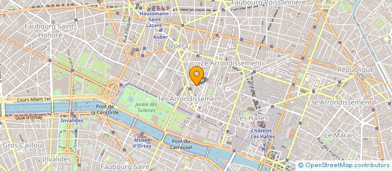 localisation de l'entreprise B S à PARIS