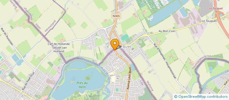localisation de l'entreprise B&S à ARMENTIERES