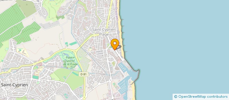 localisation de l'entreprise B & S  SAINT-CYPRIEN