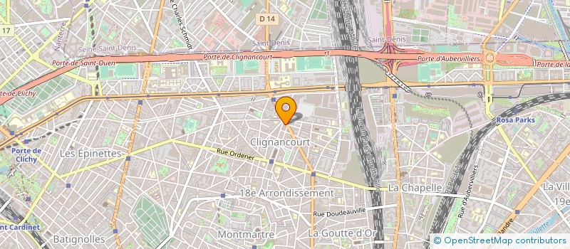 localisation de l'entreprise B.S.A. à PARIS