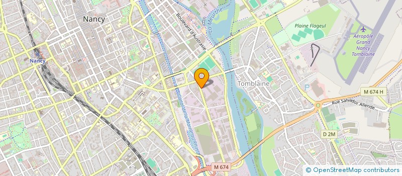 localisation de l'entreprise B&S ARCHITECTURE  NANCY