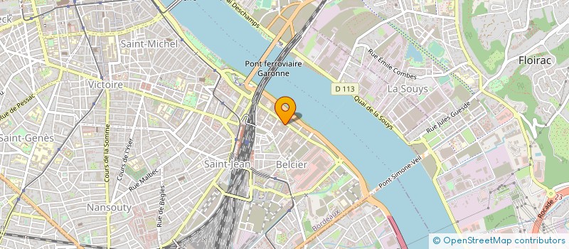 localisation de l'entreprise B.S.C. à BORDEAUX