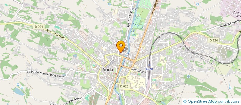 localisation de l'entreprise B.S COIFFURE  AUCH