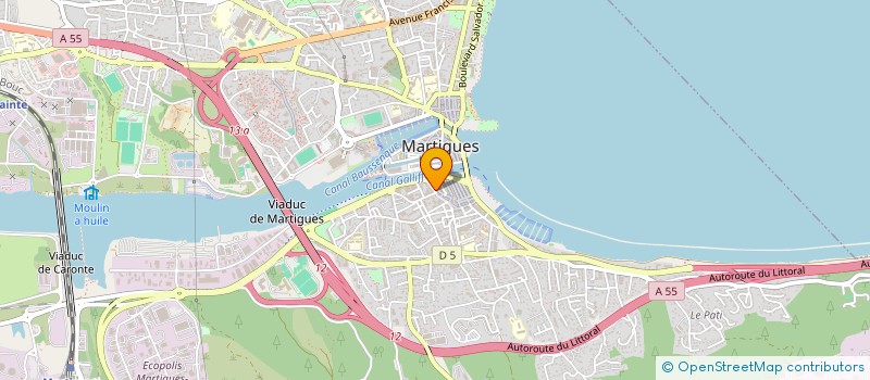 localisation de l'entreprise B.S COM LA COMMUNICATION DE DEMAIN à MARTIGUES