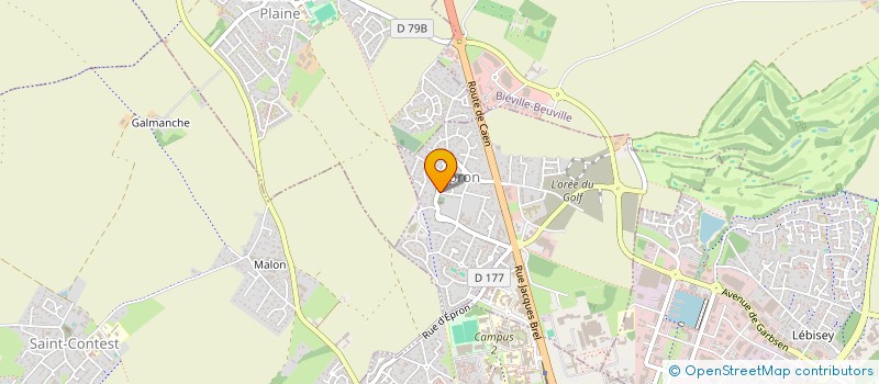 localisation de l'entreprise B.S.D  ANISY