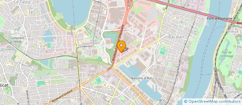 localisation de l'entreprise B.S.D RENOV  BORDEAUX