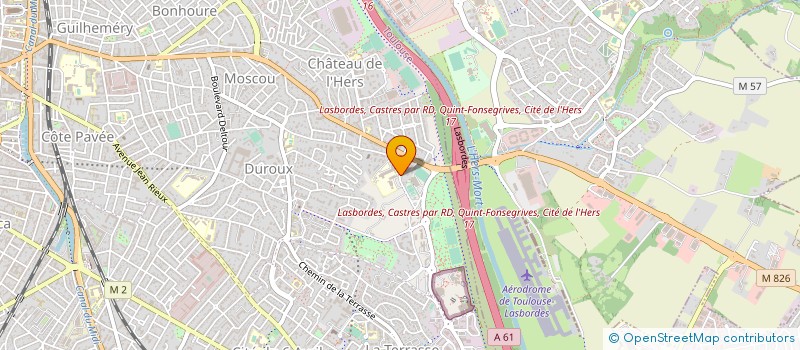 localisation de l'entreprise B.S.ELEC à TOULOUSE