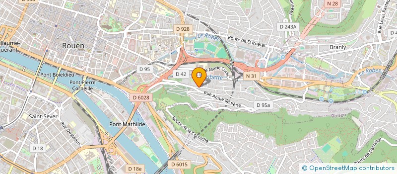 localisation de l'entreprise B&S EVENT  ROUEN