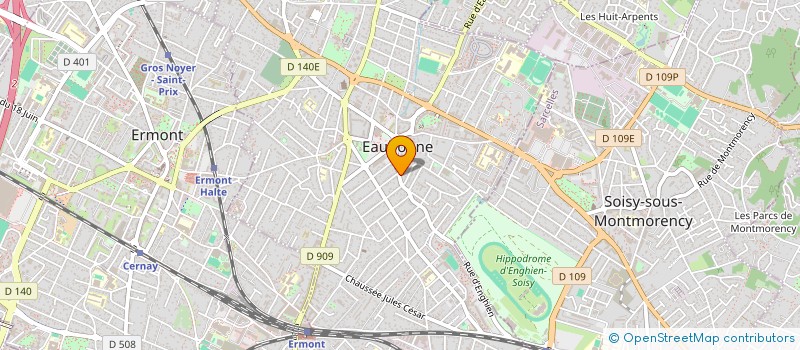 localisation de l'entreprise B.S.F. à EAUBONNE