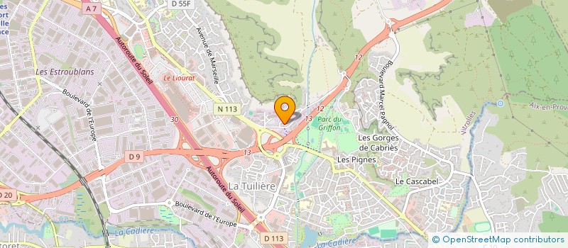 localisation de l'entreprise B S FUSION à VITROLLES