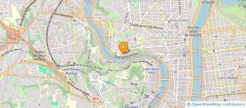 localisation de l'entreprise B S G à LYON