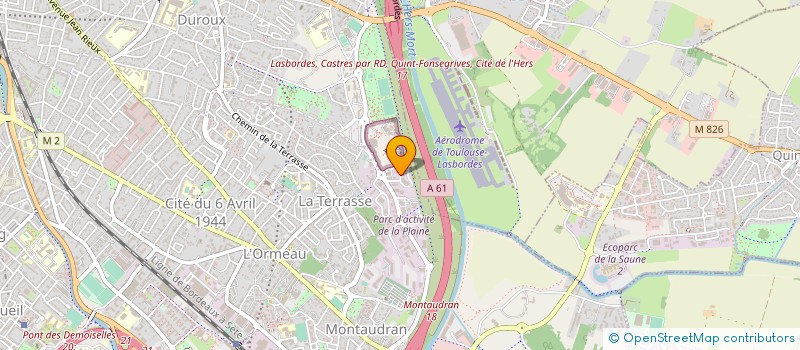 localisation de l'entreprise B.S.G. PARTNERS à TOULOUSE