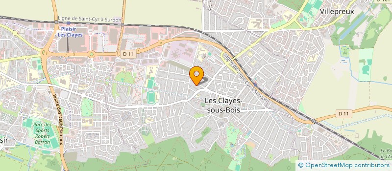 localisation de l'entreprise B.S.I.  BEYNES